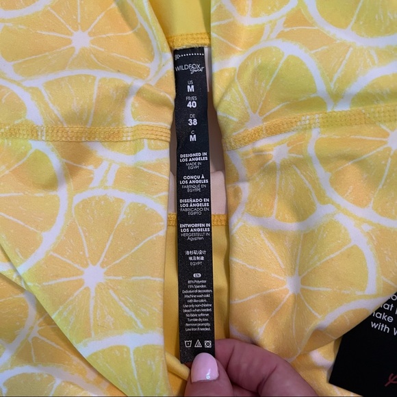 WildFox Lemon print Contender Leggings - Picture 9 of 12